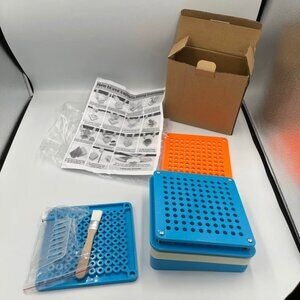 100‑Hole Capsule Filling Machine  Manual Capsule Filler  Supplement Maker Tool